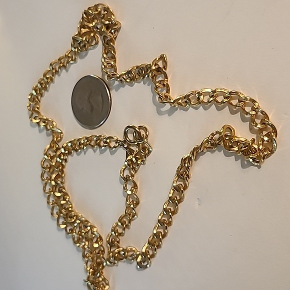 Vintage sarah coventry gold tone chain - Picture 6 of 7